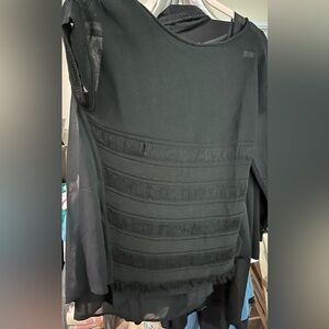 Donatella De Paoli Elegant Black Top, Italy